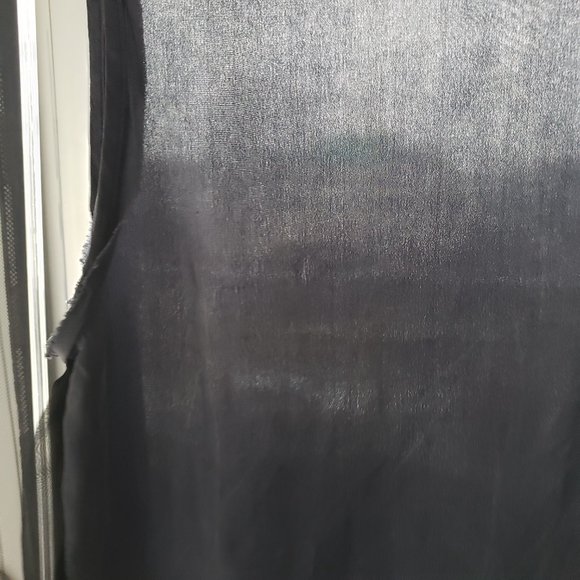 All Saints Cardona Top Size 6 in Blue Silk - Picture 10 of 12